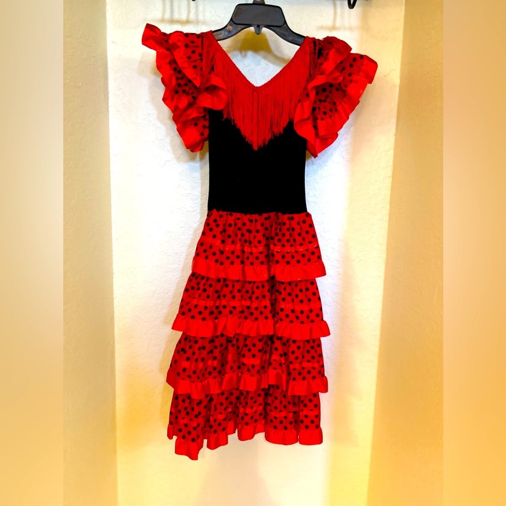 Girl’s flamenco dress